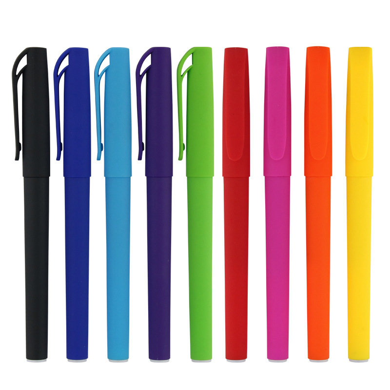 Hot selling stationery student office supplies promotional cheap gel pen custom logo