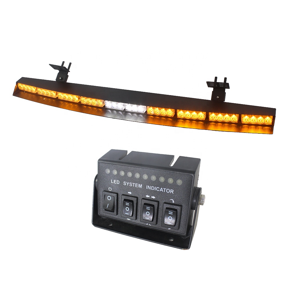 1 Вт светодиодные лампы 3w 12v 24v Интерьер Янтарный Led приборные огни козырек направленный свет полосы движения сразу предупреждение свет бар