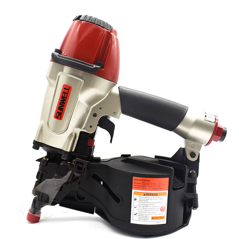 For use pneumatic Exterior Decking and Siding hardboard coil nailer CN565B