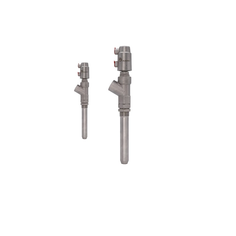 double acting water/oil/juice filling valve