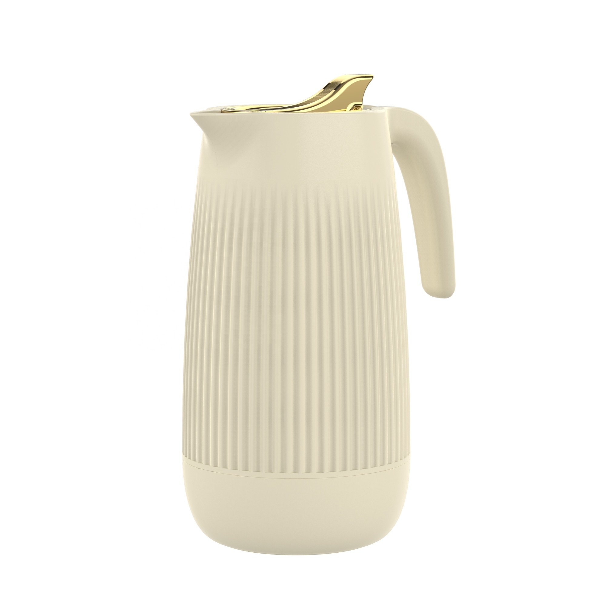 PICUS 0.6L +1.0L thermal jug Minimalism Vacuum jug Glass liner Personalized arabic hot pot with golden button lid