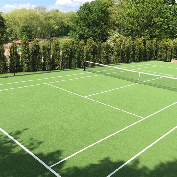 Искусственный дерн для теннисного корта Padel 10 мм зеленый цвет SBR латекс/PU 3/16 дюйма MCG-D-1055G Pp + pp/pp + net 5 лет CN;JIA