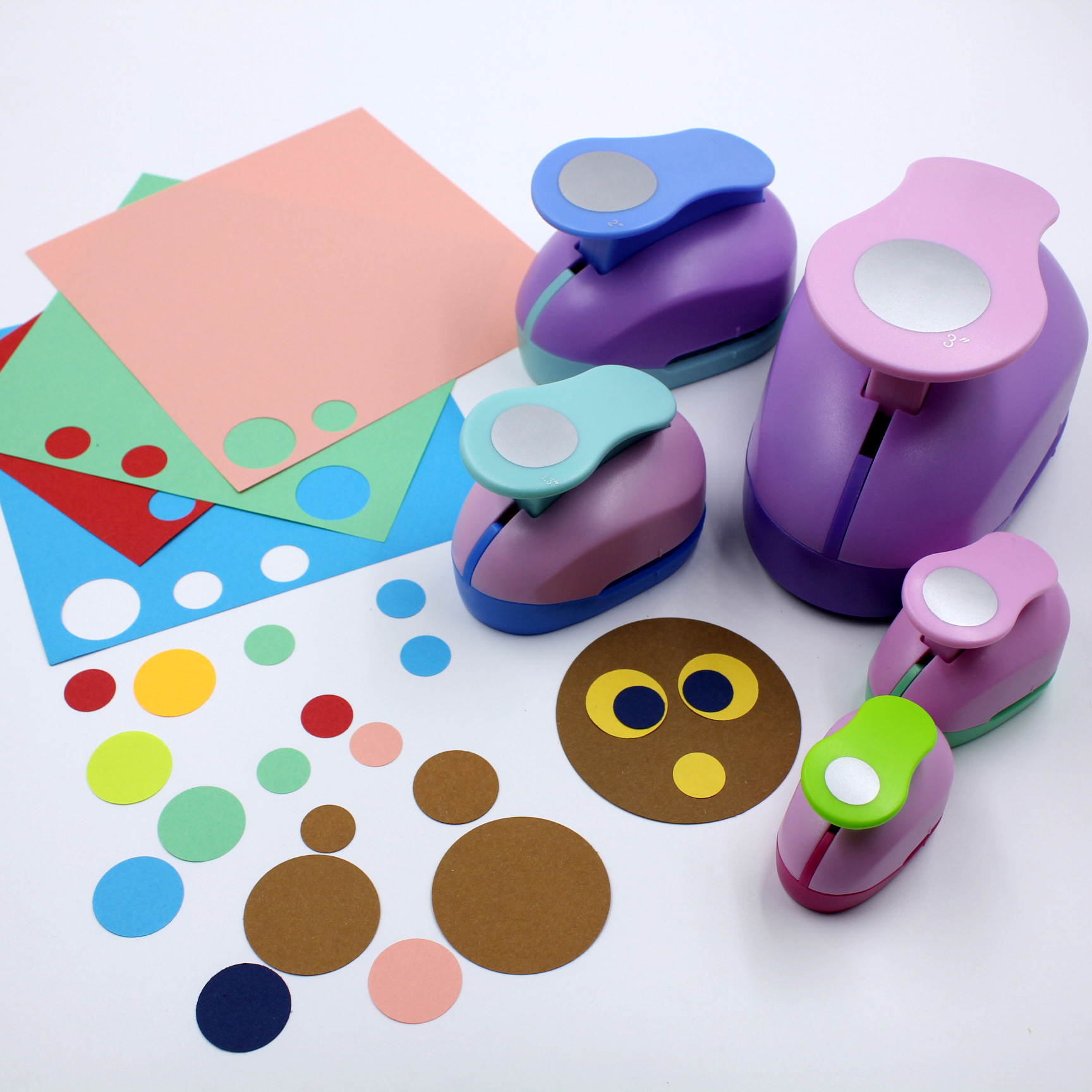 9-75mm Craft Circle Hole Punch for Paper Crafting Scrapbooking Cards Arts Kids DIY Project DIY Punching machine