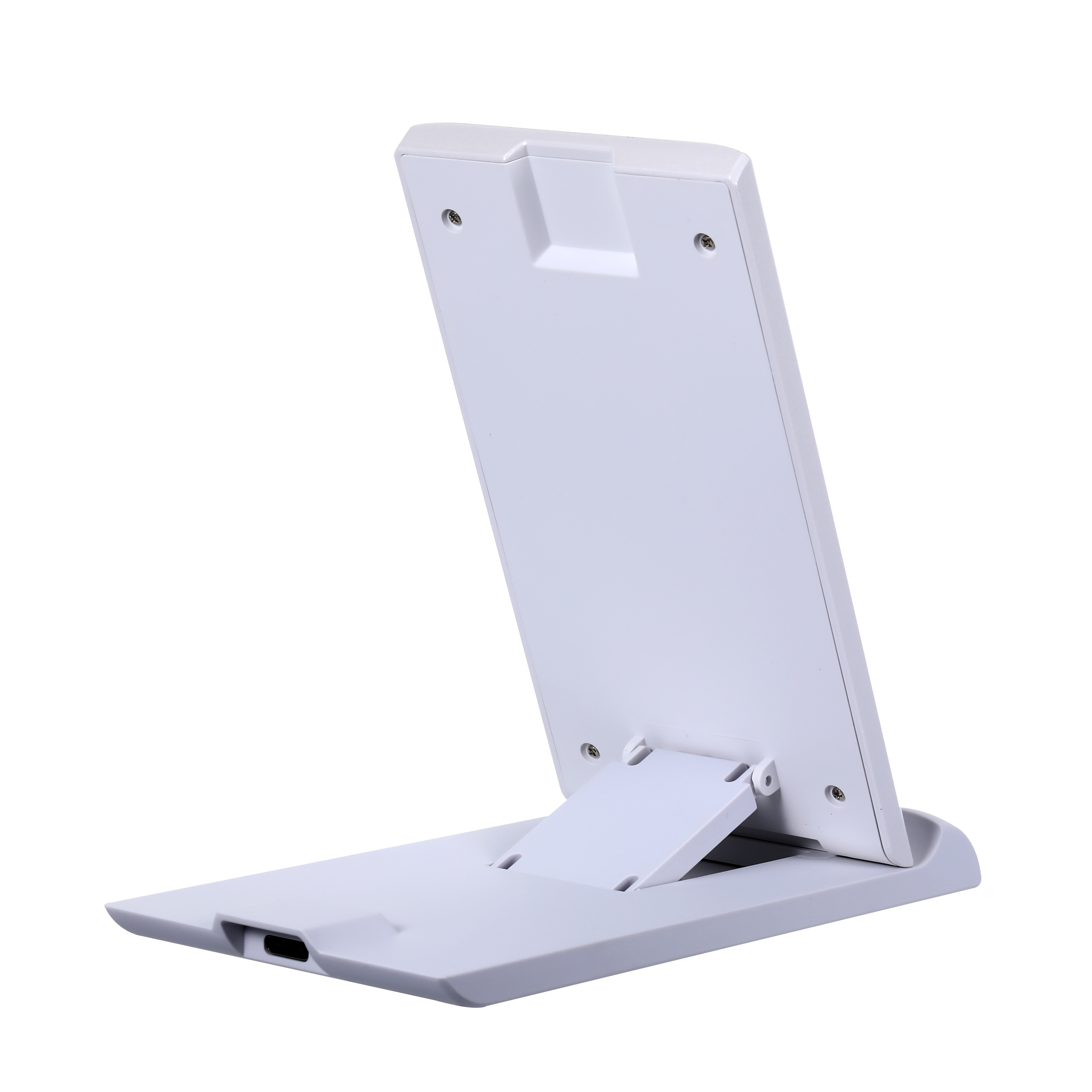 Custom Design 15W Fast Charging Cell Phone Holder Portable Wireless Charger Stand
