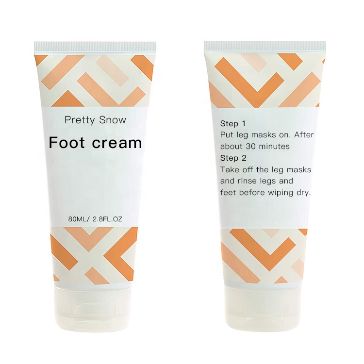 OEM custom nourishing feet cracked private label herbal moisture foot care cream