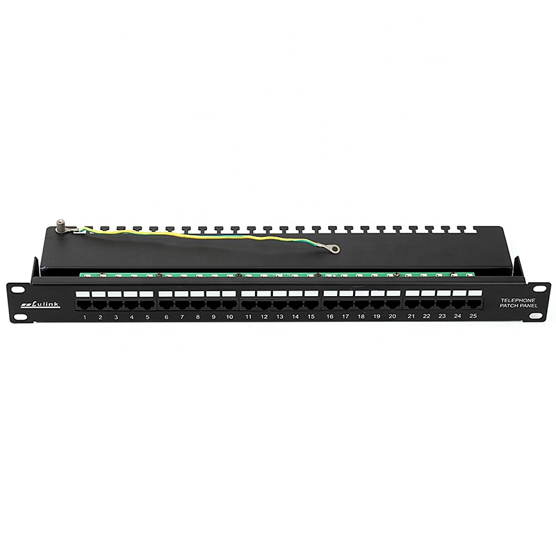 RJ11 RJ45 25Port Telephone UTP Patch Panel