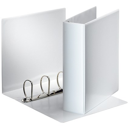 Anna Packaging Custom Beige Linen Texture Professional Personalized 4 D-Ring Binder