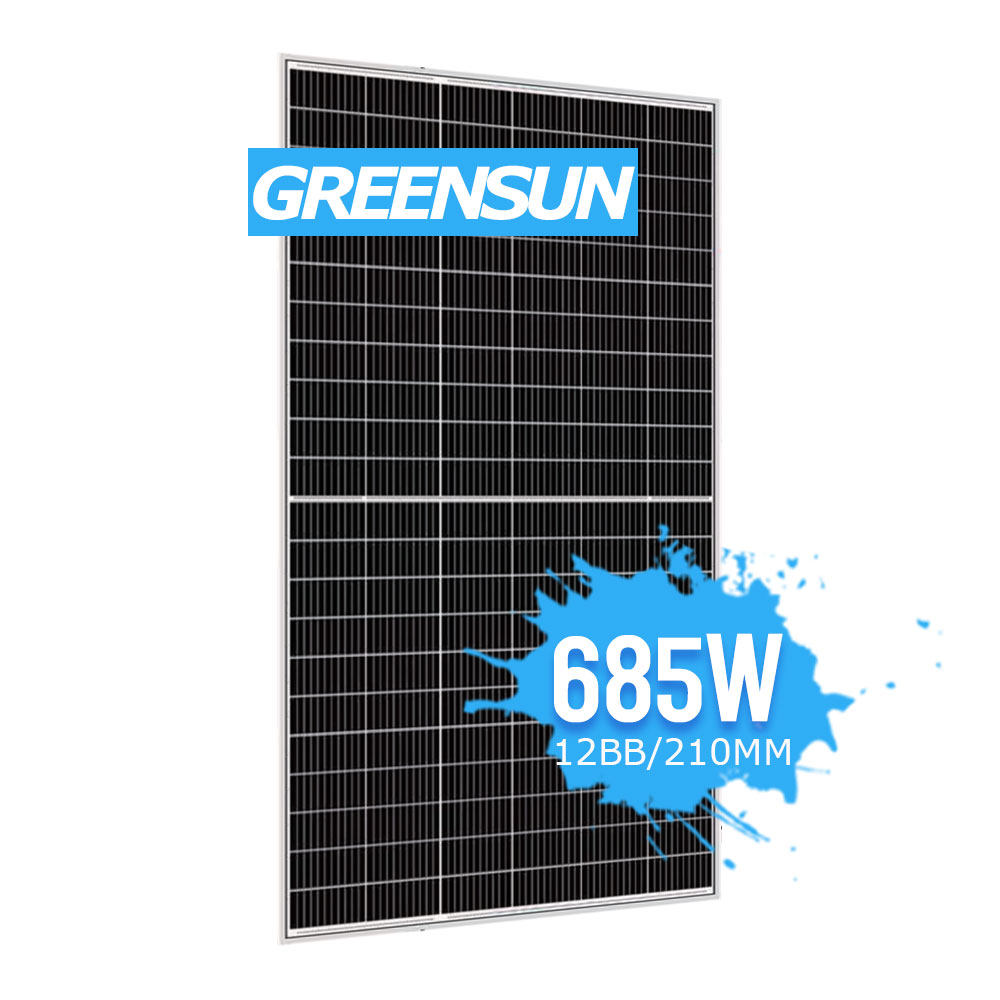 High Effienicy Monocrystalline Solar Panel 660W 665W 670W 680W Watt Solar Panel China Manufacturer Half Cell Solar Panel price