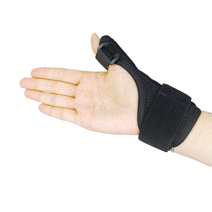 Hot sale customization wrist brace steel plate protecting bush adjustable thumb corrector protector