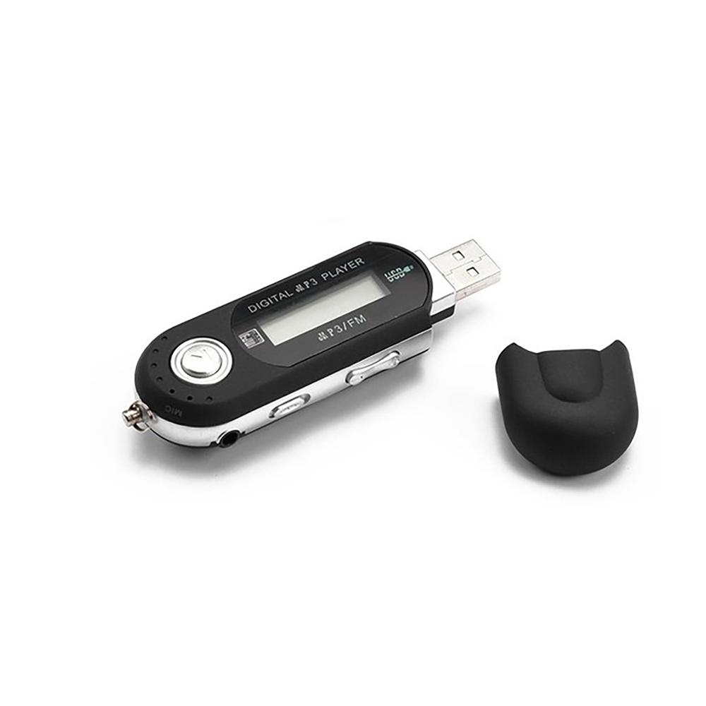 USB MP3 музыкальный плеер цифровой ЖК-экран Поддержка 32 Гб TF карта и FM радио с микрофоном черный красный mp3-плеер