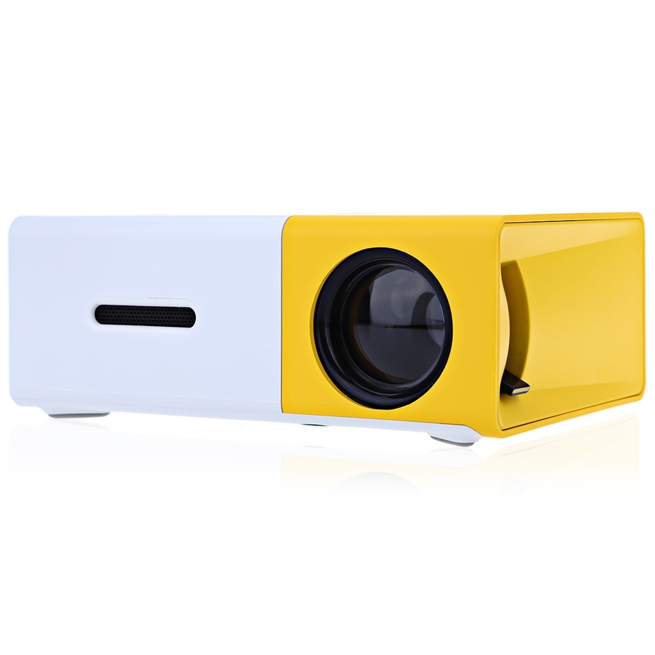 2021 Shenzhen original factory LED mini projector YG300 Portable Home theater projector