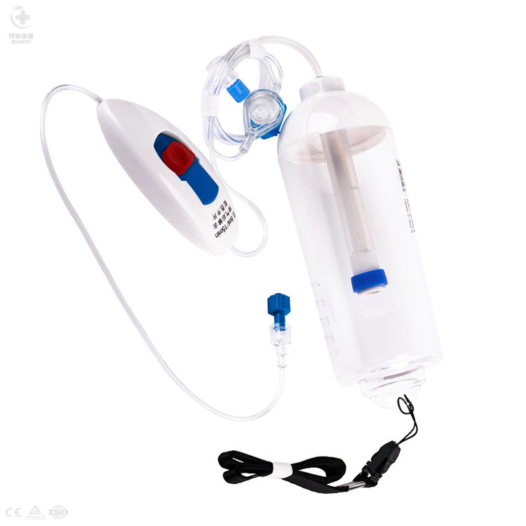 Medical Volumetric Elastomeric Disposable Infusion Pump Disposable infusion pump price 100ml/60ml CBI+PCA Type CE ISO