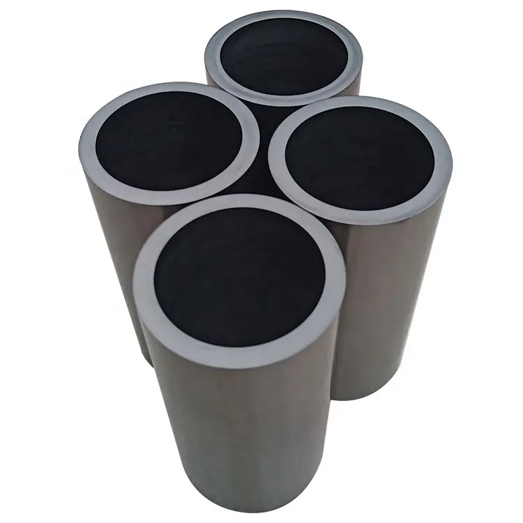 Factory price sale high quality long using life graphite crucible pot for melting metal