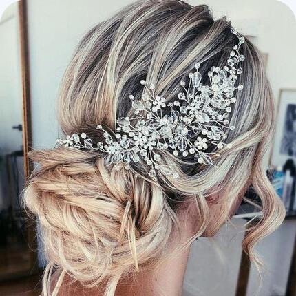 Crystal Headpieces Hair Band Rhinestone Hair Accessories Wedding Dress Banquet Headdress Bridal Tiara Headbands