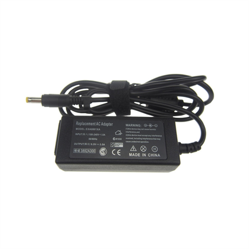 34W Notebook laptop battery charger laptop charger universal 9.5V 3.5A 4.8*1.7 Yellow For ASUS MINI