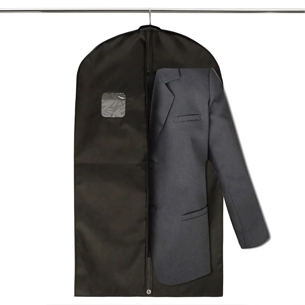 Suit Bag Free Samples Shop China Dress Bag Suit Hanger Plastic Zipper Garment Bag
