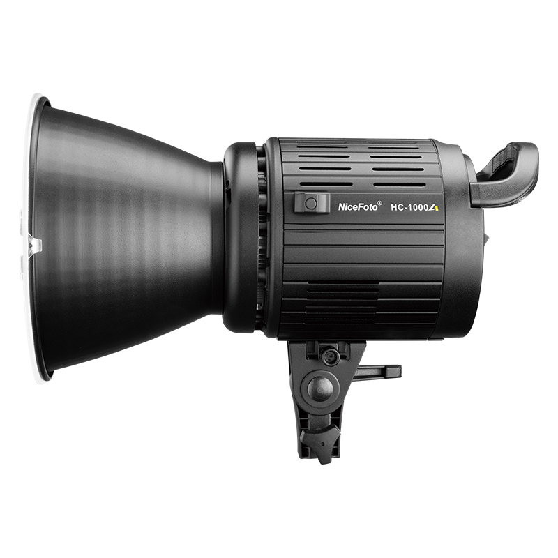 HC-1000A NiceFoto 100W двухцветной 3200-6500K панель со светодиодной лампой Bowens mount от источника переменного или постоянного тока питания