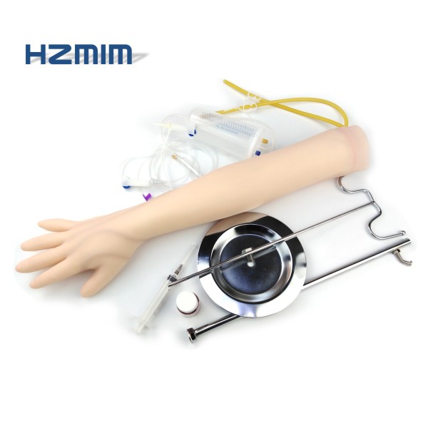 Venipuncture Practice Arm, инъекция/рисунок крови/вливание/Phlebotomy Training Arm Model