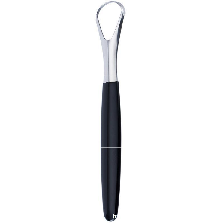 Tongue Scraper clean tongue coating keep oral healthy Stainless Steel Tongue Cleaner