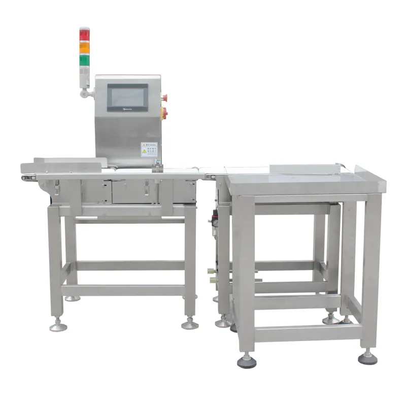 Check Weigher Industrial Weight Sorting Machine Check Weigher For Food Production