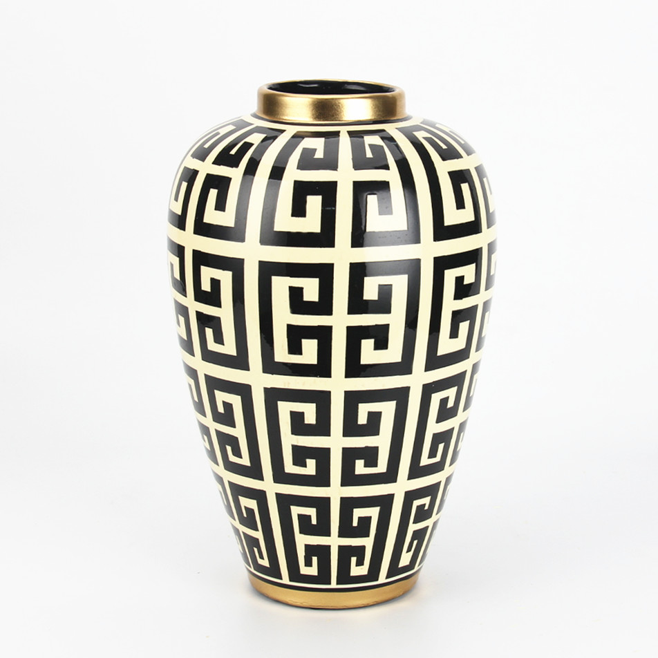 V027 ceramic and porcelain vases bud vase home decor 15 inch tabletop vase wholesale