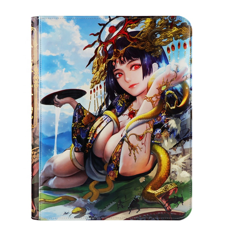 High Quality Pu Leather Cover 3 Ring Printing Photo Protecting Binder Photo Album