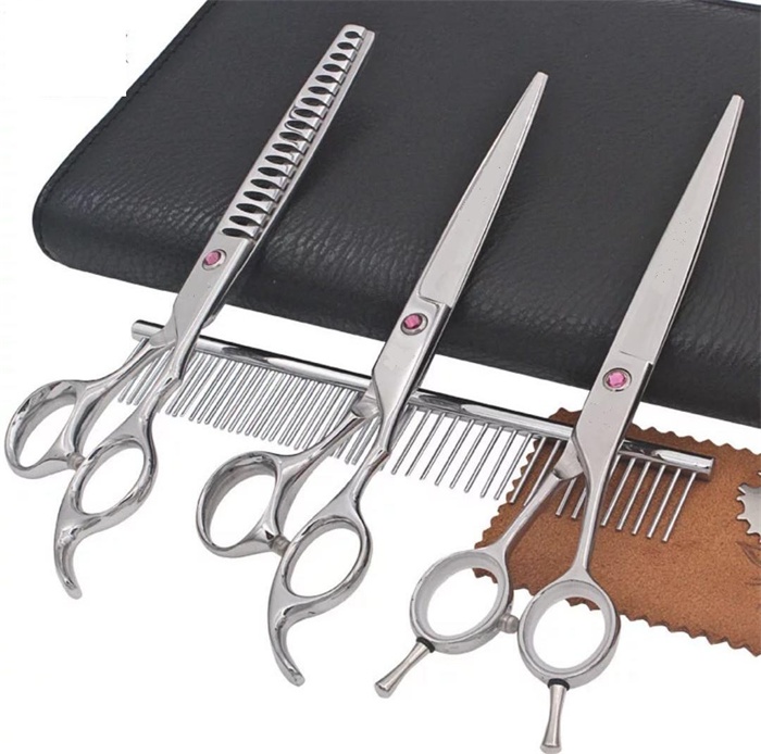 2021 Hot sale Pet's Grooming Scissors set /Pet Cutting Tools/Hair Scissors  grooming shears