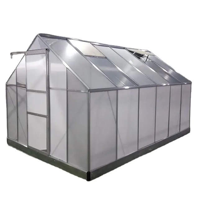 Polycarbonate Factory Price High Quality PC Polycarbonate Covered Outdoor Green Houses/Garden Greenhouse