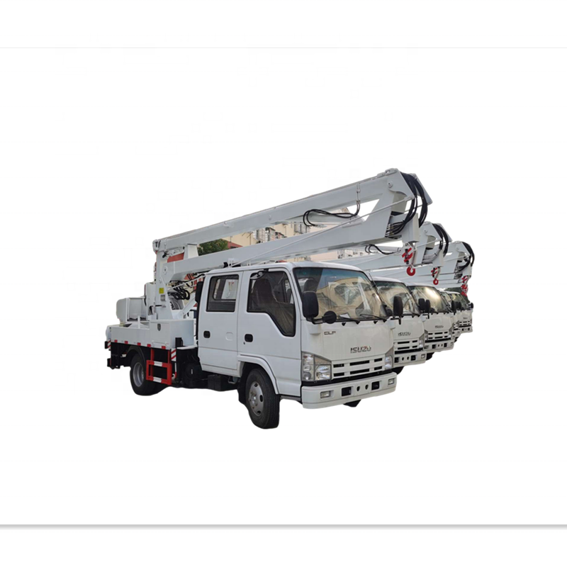 ISUZU 4x2 грузовик монтируемая авиационная Рабочая платформа 16 м высотный рабочий грузовик