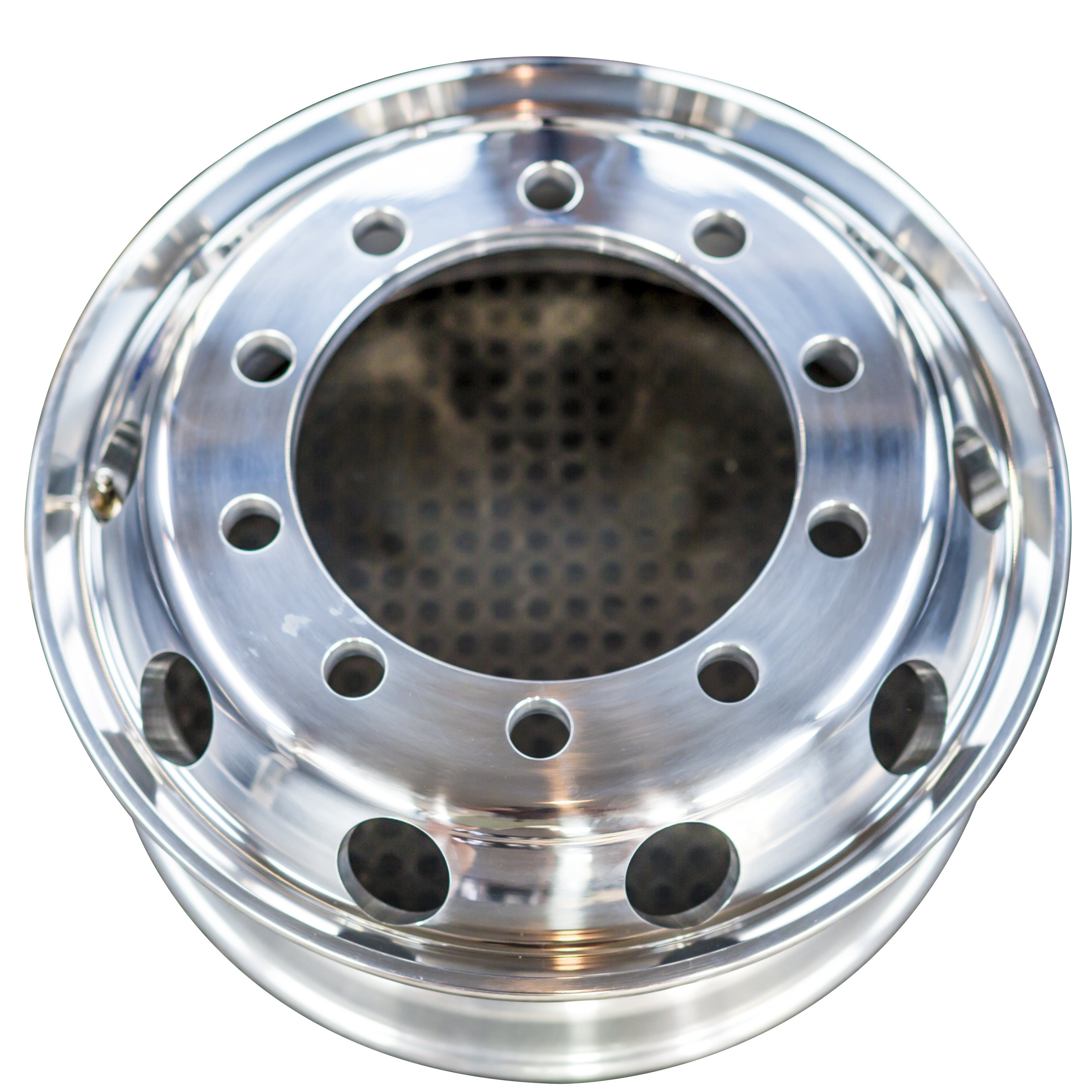 19.5x6.75 Aluminum Truck Wheel Rim Hub Pilot Polished Forged Wheel for Super Duty F450 F550 XLT Truck