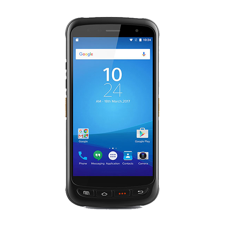Сканер штрих-кодов портативный КПК Android 8,1 OS 5,2 дюйма 3 ГБ ОЗУ 32 Гб ПЗУ водонепроницаемый датчик отпечатков пальцев прочный мобильный компьютер