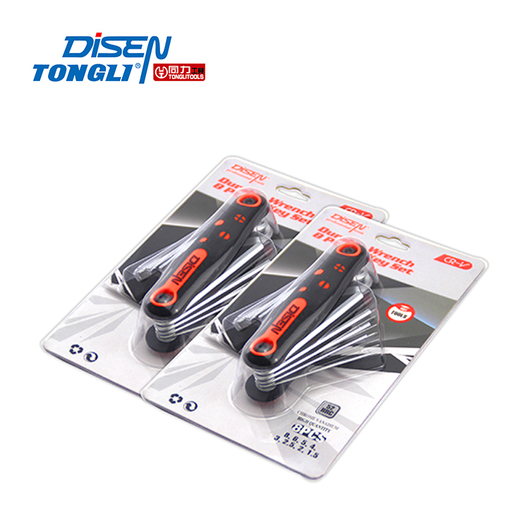 9pcs Repairing Tool Parts Allen Key hex key L type