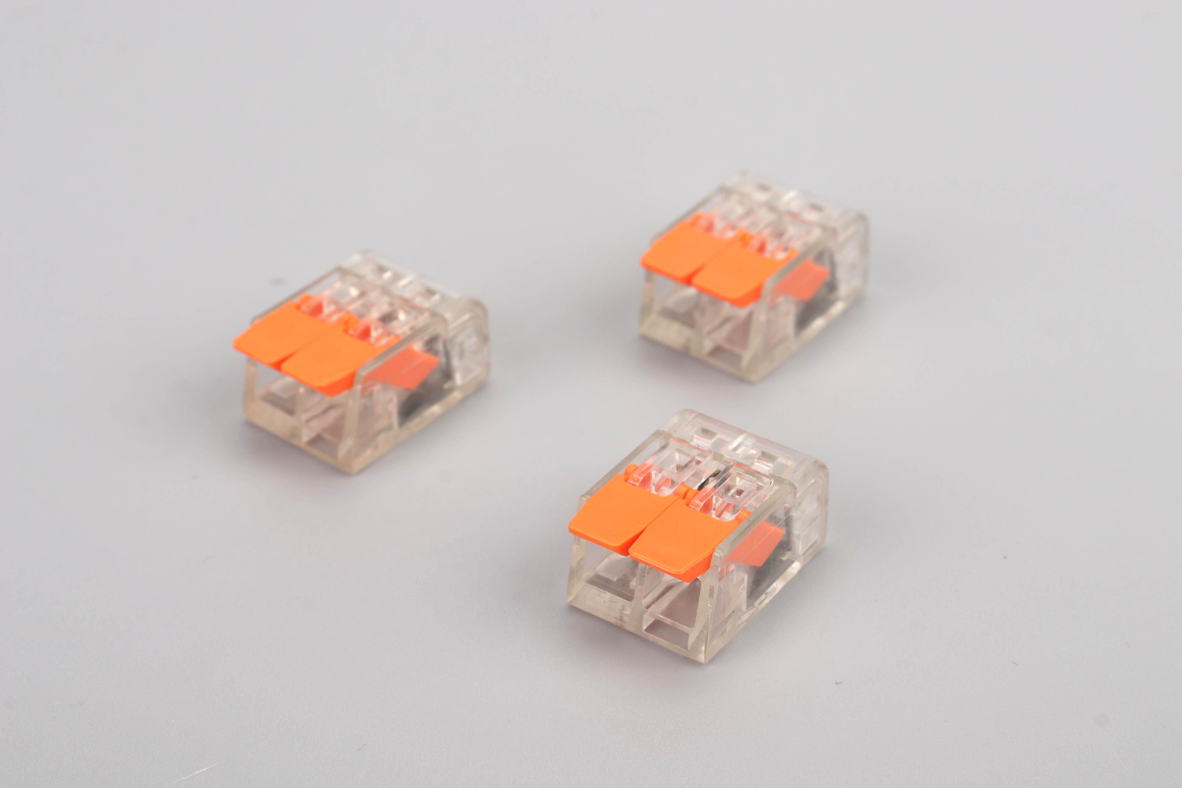 221-412 221-413 221-415 Original Universal Compact Wire Wiring Connector Conductor Terminal with Lever LED Splice