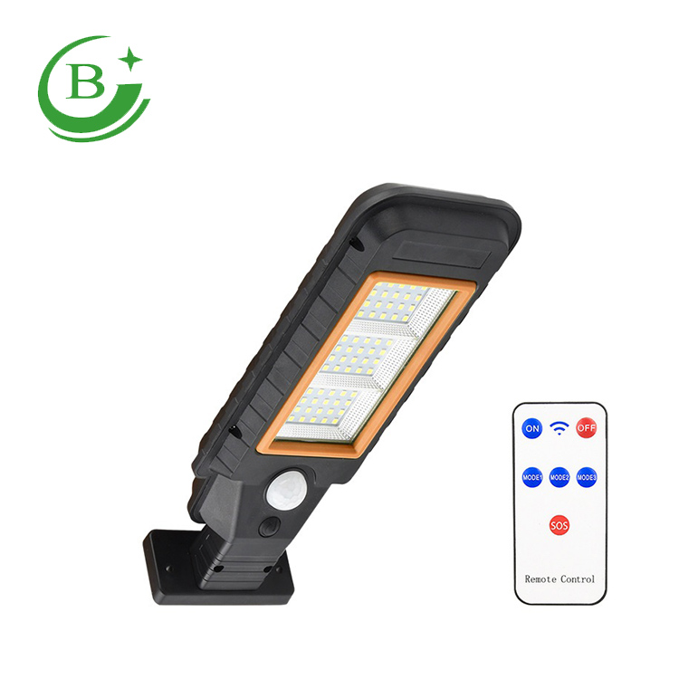 China 60 LED Solar PIR Motion Sensor Outdoor Wall Light IP65 Solar Garden Wall Light
