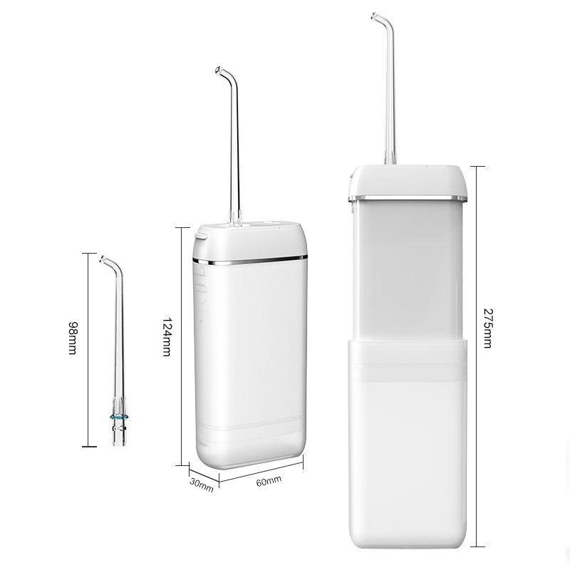 Electric Cordless Portable Oral Water Flosser Portable Irrigator Dental Teeth Water Bucal Tooth Cleaner Water Washer USB