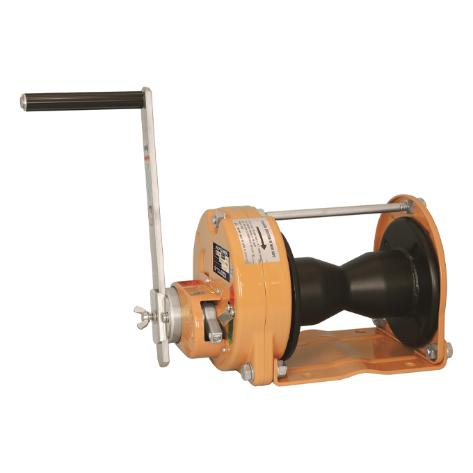 Strong Horizontal Truck Crane Wire Rope Manual Hand Winch with Baking Surface