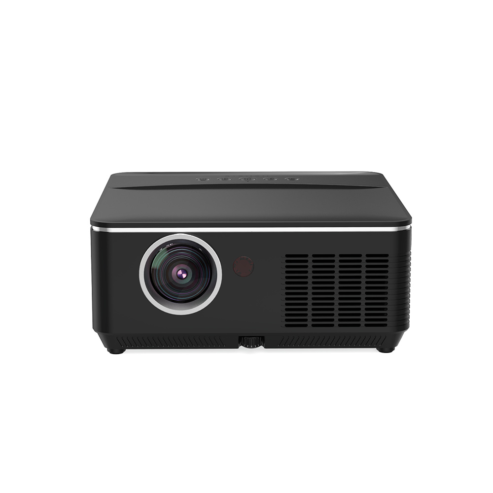 1000ANSI Lumens DLP 3D 4K Full HD Video LED Projector Auto Focusing Keystone 2GB+16GB Memory Speaker Internal IR Remote