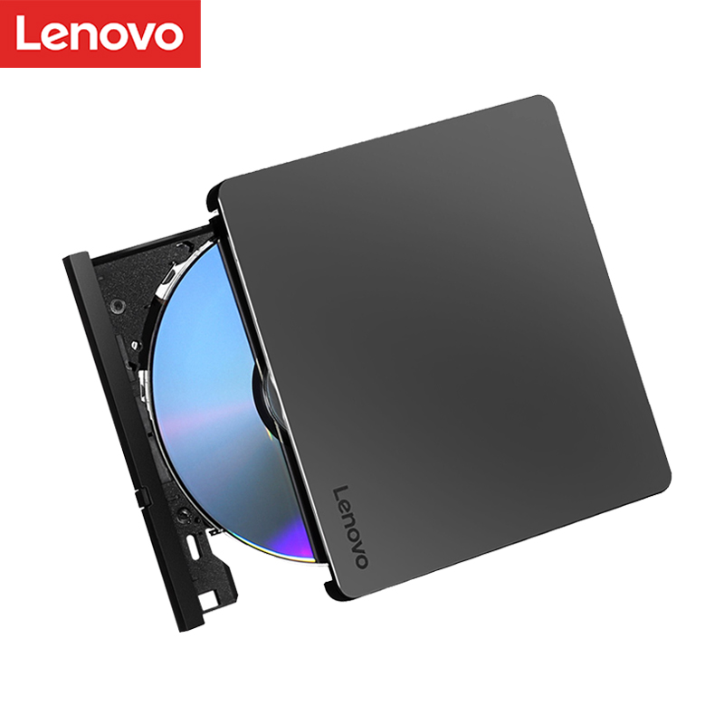 Lenovo DB85 Внешний оптический привод 8x Скорость Type-C двойной интерфейс USB алюминиевый сплав DVD горелка
