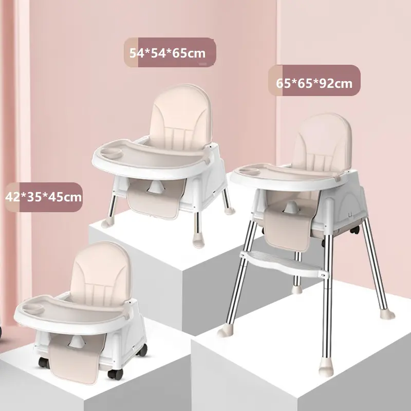 Wholesale 2022 Toddler 3 In 1 Multi-Function Children Eating Feeding Dining Baby High Chair