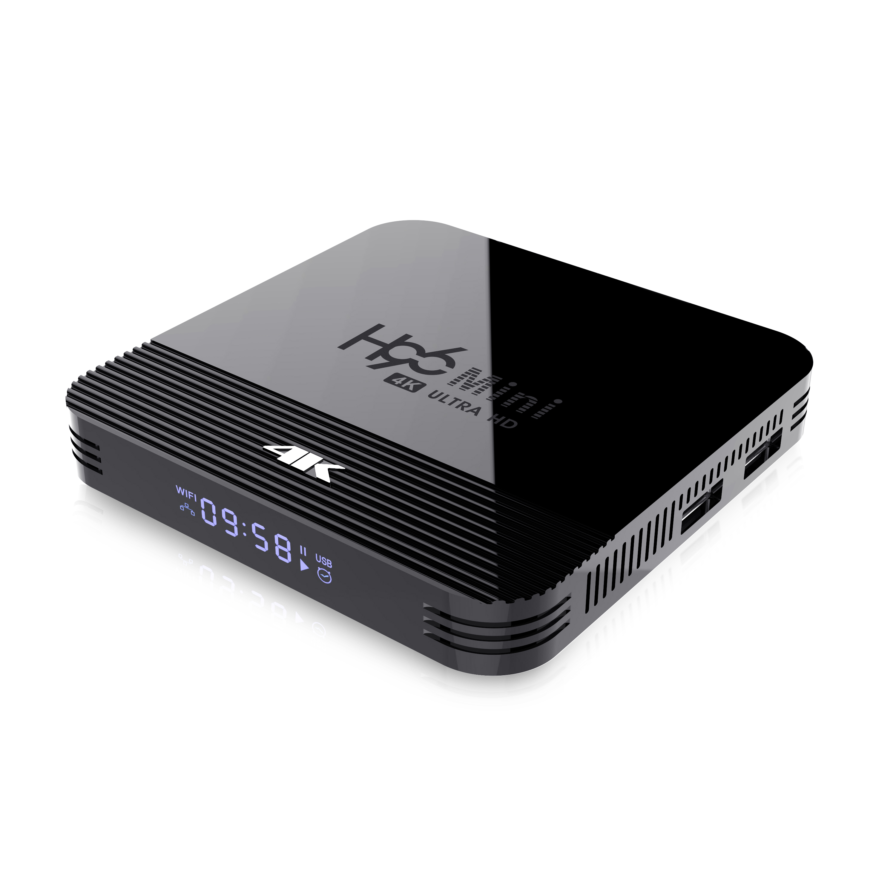 HD медиаплеер Android 10,0 Android TV BOX H96MINI RK3328 Беспроводной OEM Wifi Mali Band GPU BT2.4G + 5G WIFI