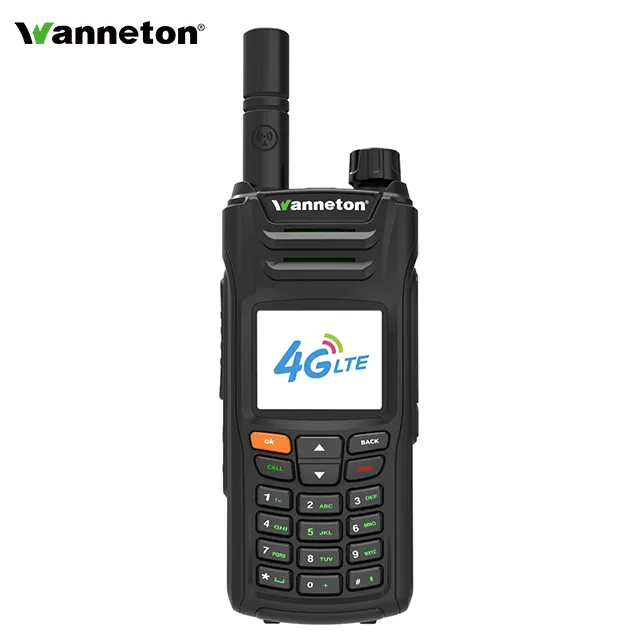 4G PoC радио, беспроводная рация, SIM-карта, рация, LTE, батарея 6800 мАч, Wi-Fi, GPS
