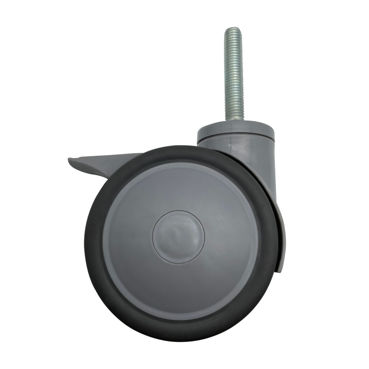 Manufacturer Direct Supply Office Chair Wheels Furniture Casters Universal Brake Medical Casters
