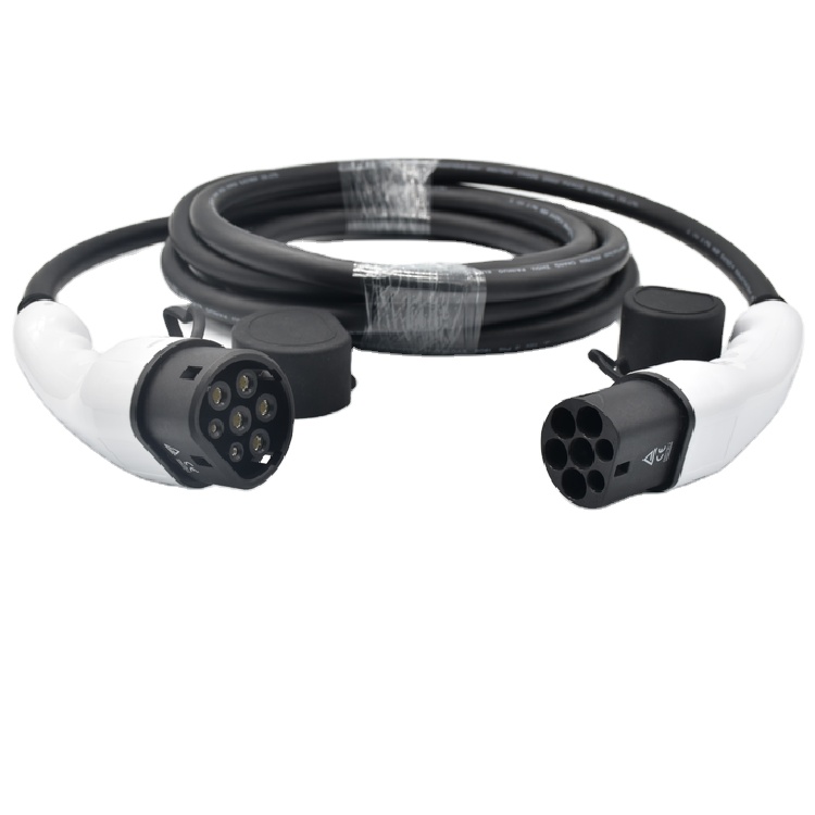 High cost performance 5M 3 phrase 32A EV charger Type 2 mode 3 charging cable