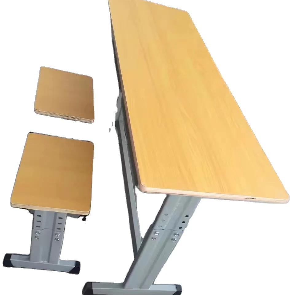Modern double solid wood library furniture for school and home office