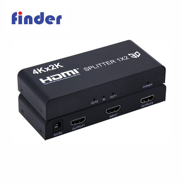 Популярный распределительный мини-разветвитель 4K 3D 1x2 hdmi