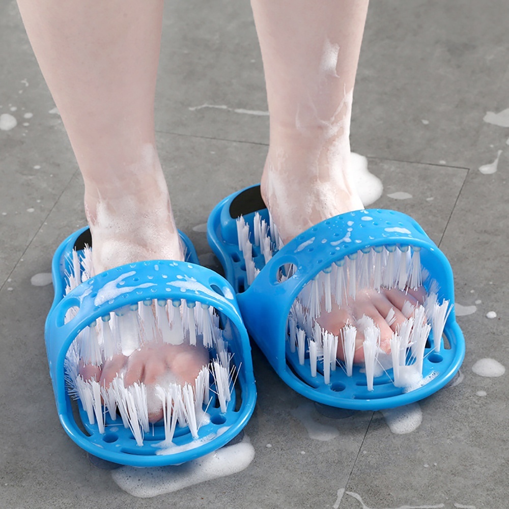 Amazon Factory spot Massage bath shoes Bathroom slippers Rub feet Wash feet slippers