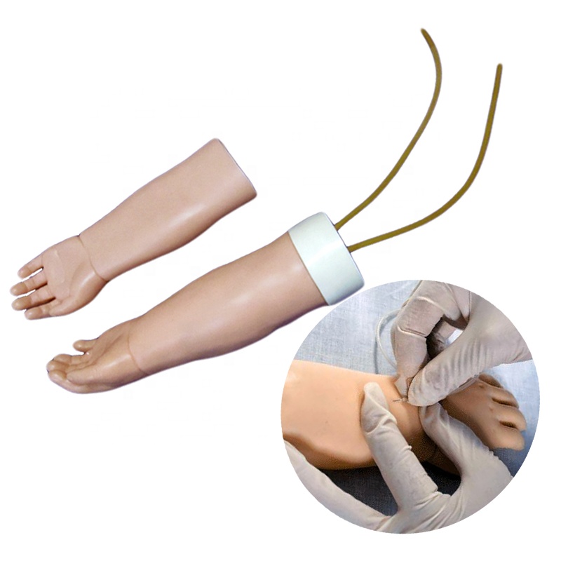 Портативная детская тренировочная рука Venipuncture, IV рука со сменной кожей