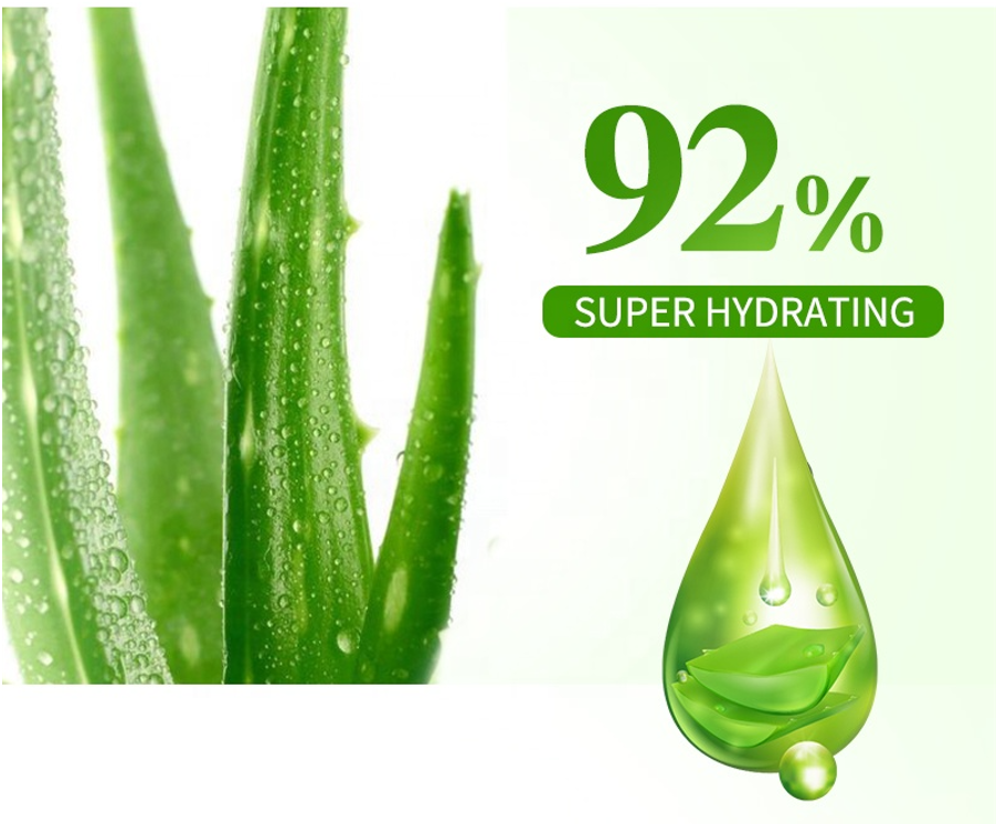 Wholesales Custom High Quality 92% 99% 100% Natural Organic Plant Extract Aloe Vera Gel