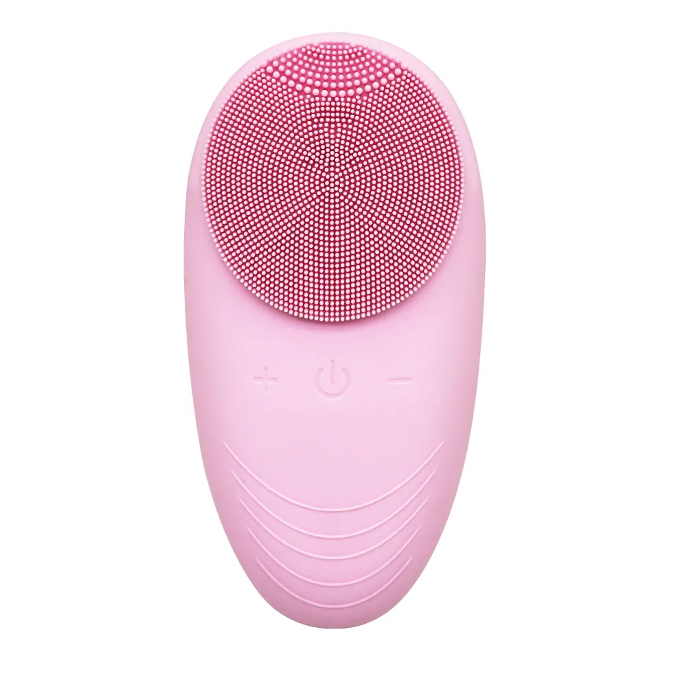 USB Rechargeable Silicone Facial Cleansing Brush