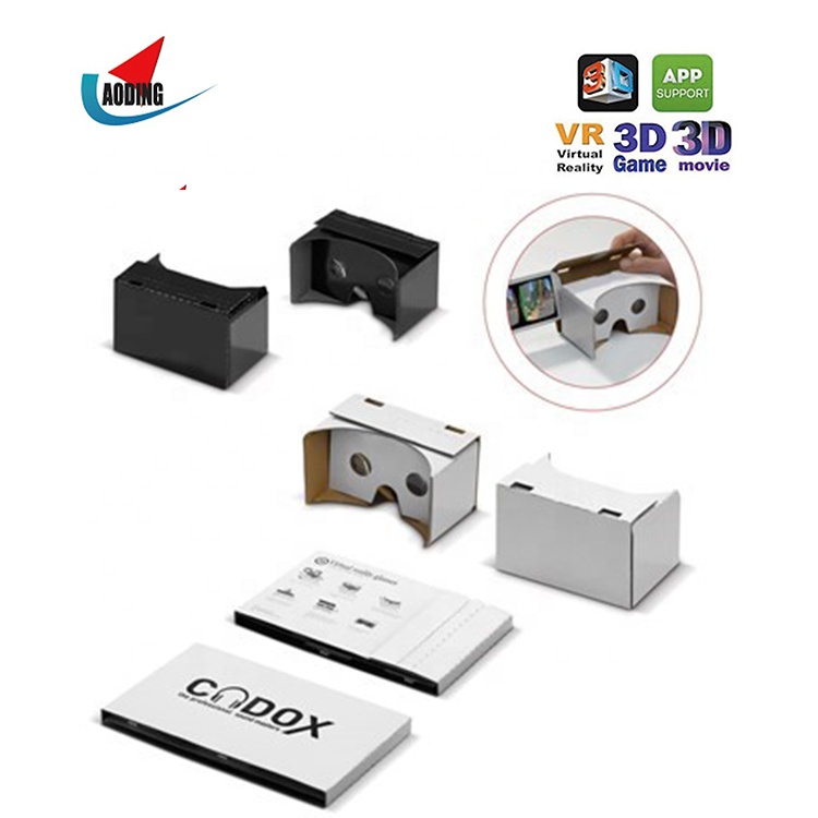 Promotional Pop Up Google Cardboard Gaming VR Box Video 3D VR Headset Glasses Virtual Reality VR